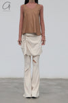 BASERANGE Skirt Top TOAP-WS-000 Bath Brown
